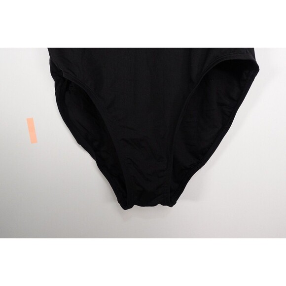 NWT Andie Swim Mykonos LT One Piece Smooth Black Swimsuit, Size Small Tall ST - Picture 7 of 11